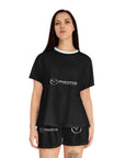 Women's Black Mazda Short Pajama Set™