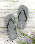 Unisex Grey Rolls Royce Flip Flops™