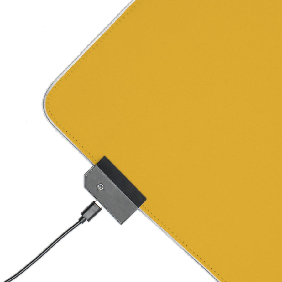 Yellow Mitsubishi LED Gaming Mouse Pad™