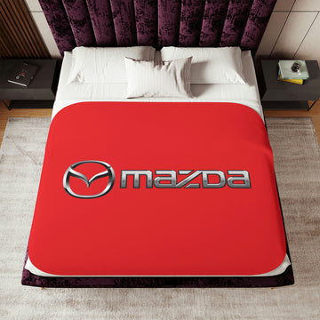 Red Mazda Sherpa Blanket™