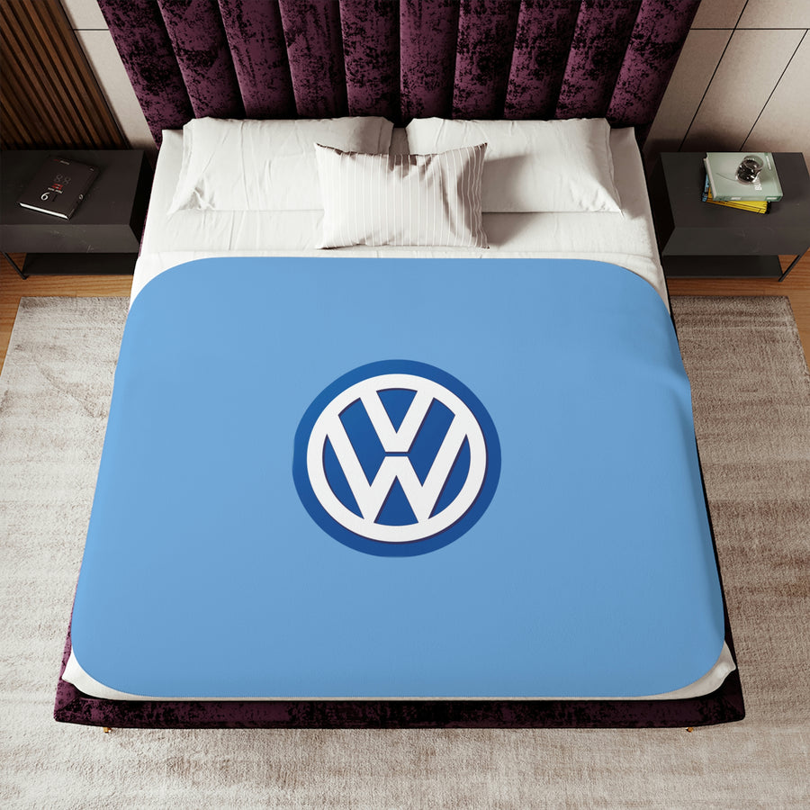 Light Blue Volkswagen Sherpa Blanket™