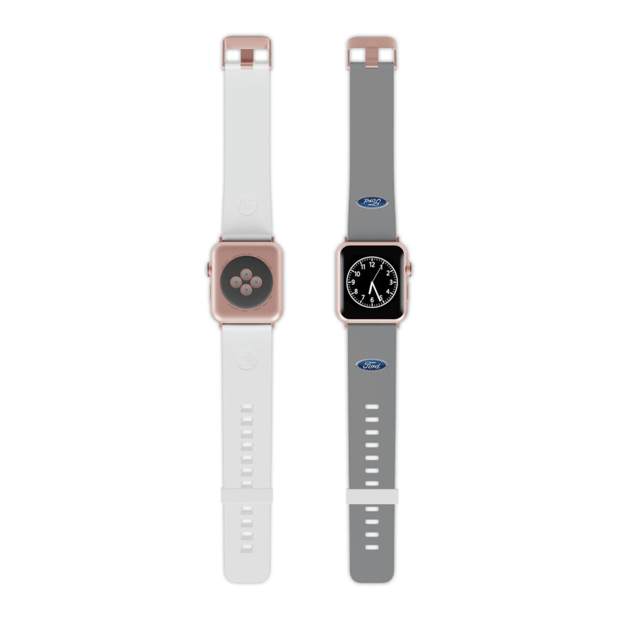 Grey Ford Watch Band for Apple Watch™