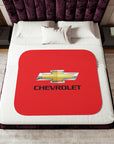 Red Chevrolet Sherpa Blanket™