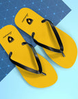 Unisex Yellow Lamborghini Flip Flops™