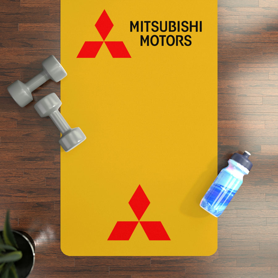 Yellow Mitsubishi Rubber Yoga Mat™