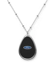 Black Ford Oval Necklace™