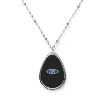 Black Ford Oval Necklace™