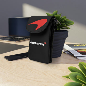 Small Black Mclaren Cell Phone Wallet™
