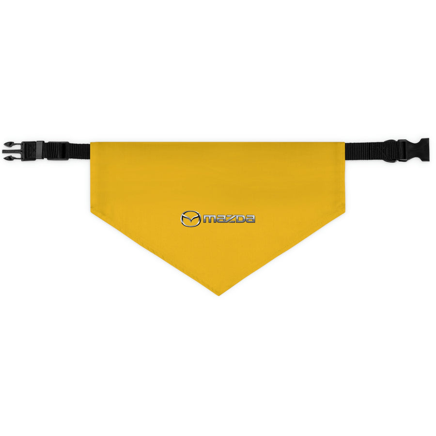 Yellow Mazda Pet Bandana Collar™