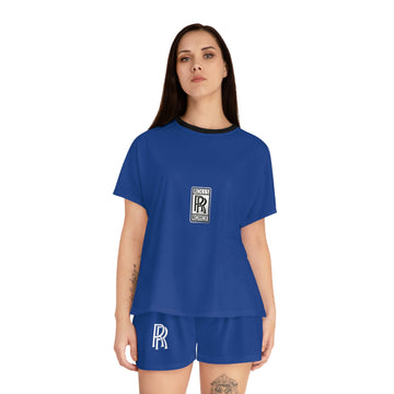 Women's Dark Blue Rolls Royce Short Pajama Set™