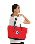 Red Volkswagen Leather Shoulder Bag™