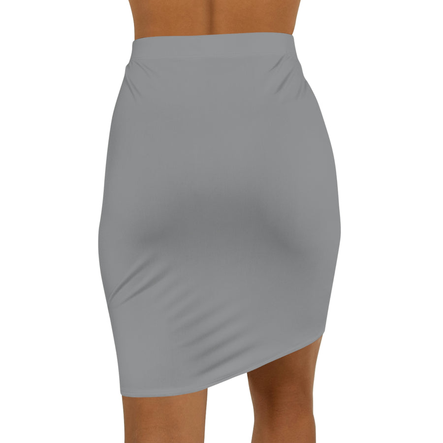 Women's Grey Mazda Mini Skirt™