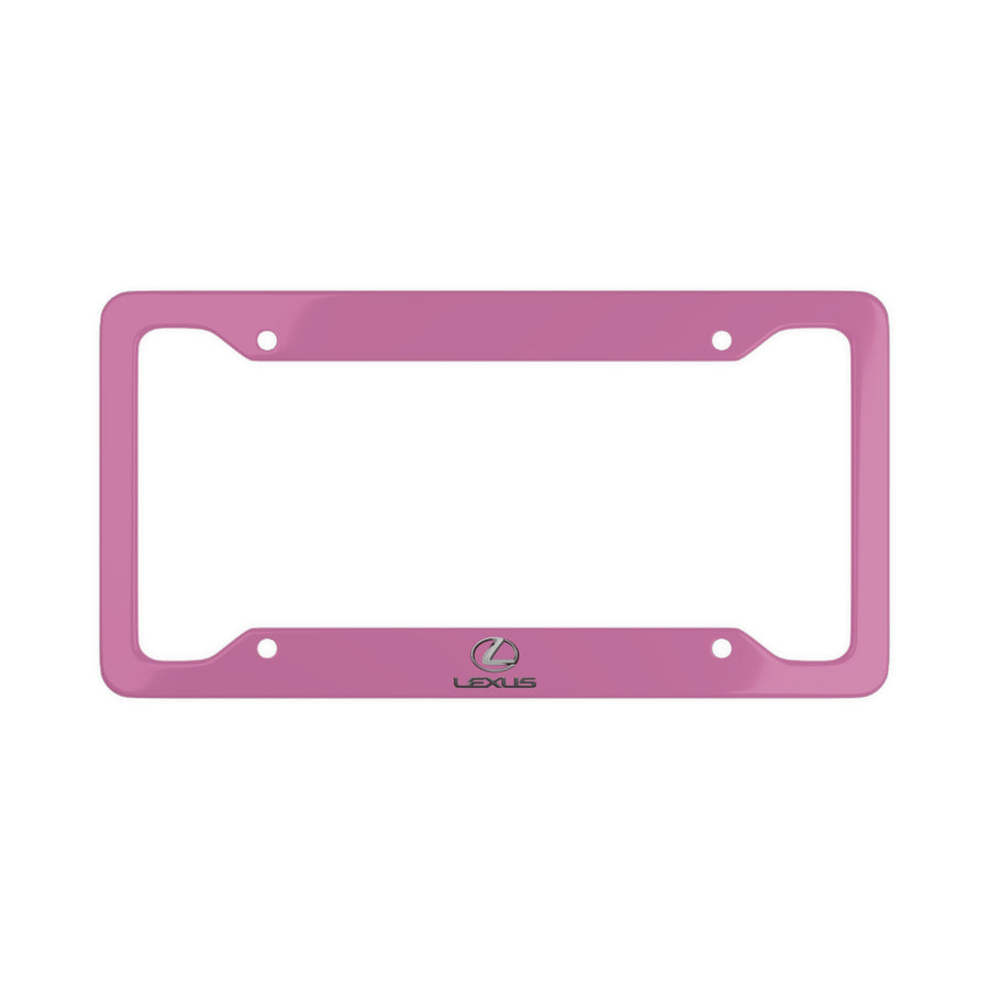 Light Pink Lexus License Plate Frame™