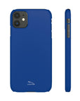 Dark Blue Jaguar Snap Cases™