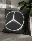 Black Mercedes Spun Polyester Pillowcase™