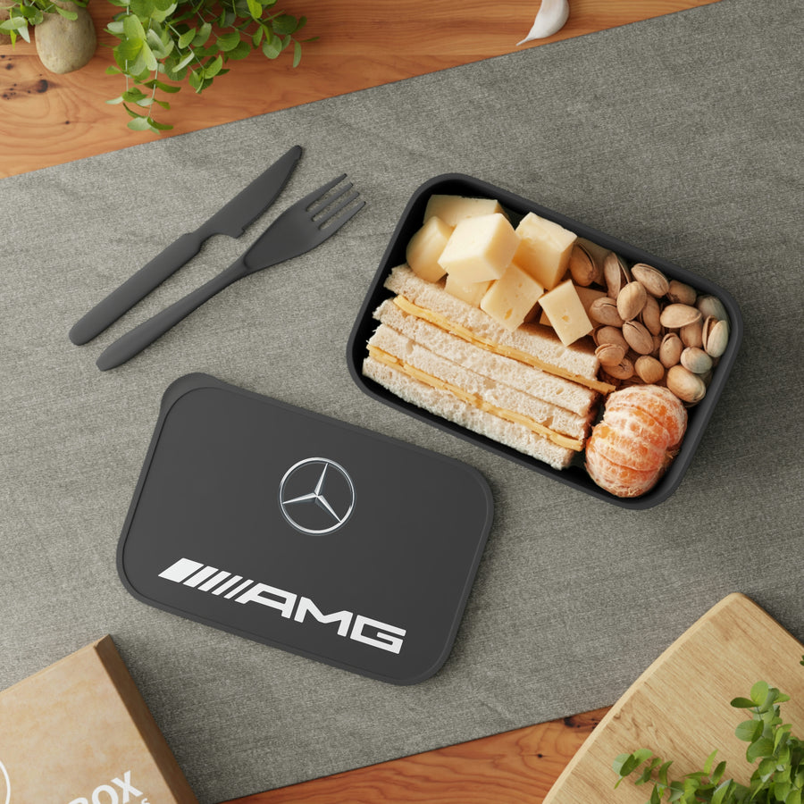 Mercedes PLA Bento Box with Band and Utensils™