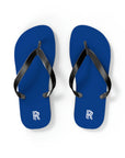 Unisex Dark Blue Rolls Royce Flip Flops™