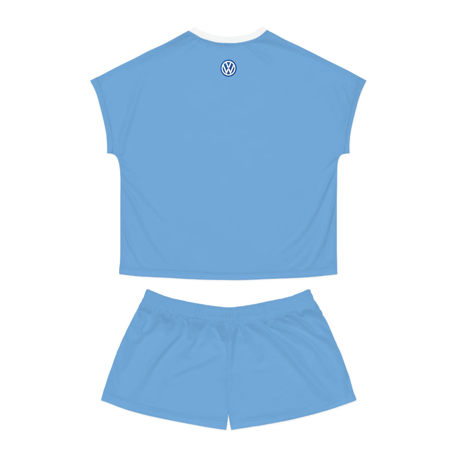 Women's Light Blue Volkswagen Short Pajama Set™