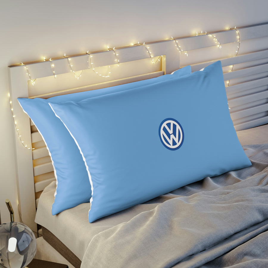 Light Blue Volkswagen Pillow Sham™