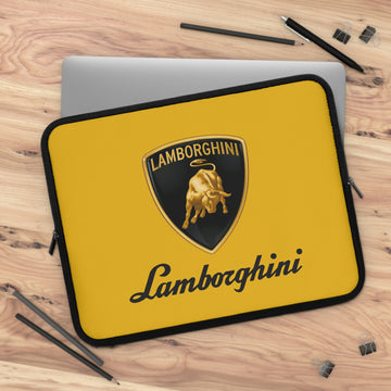 Yellow Lamborghini Laptop Sleeve™