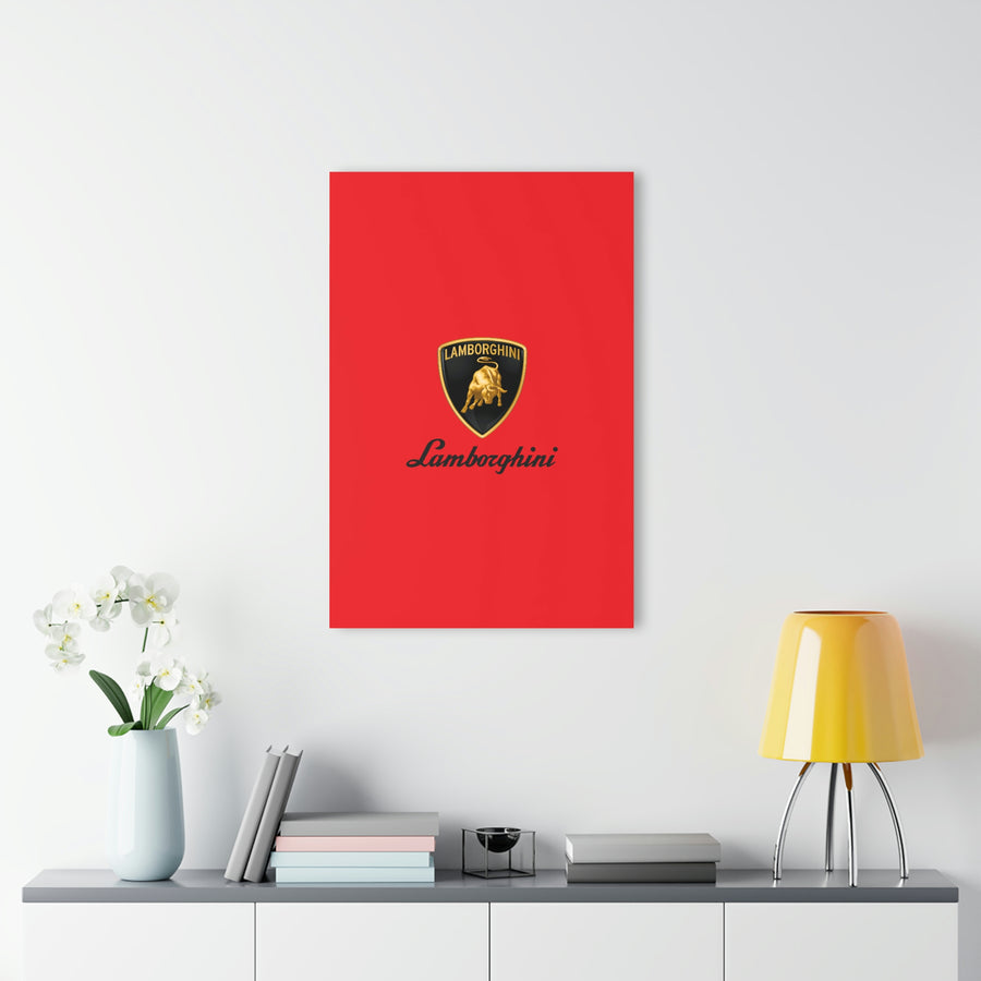 Red Lamborghini Acrylic Prints (French Cleat Hanging)™