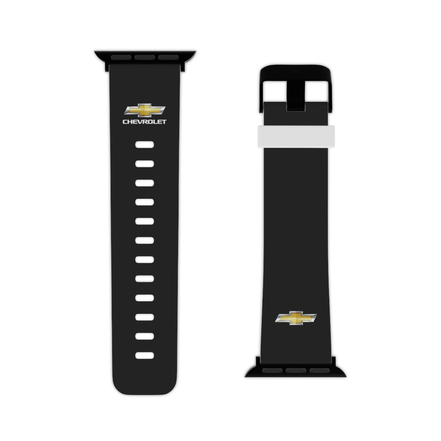 Black Chevrolet Watch Band for Apple Watch™