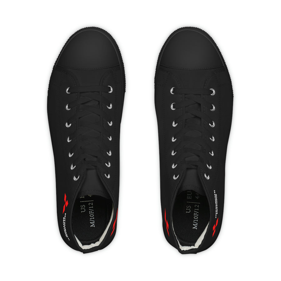 Men's Black Mitsubishi High Top Sneakers™