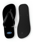 Unisex Black Ford Flip Flops™