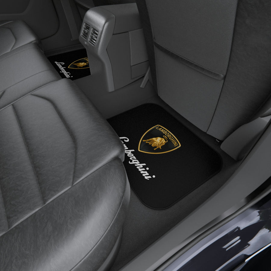 Black Lamborghini Car Mats (Set of 4)™