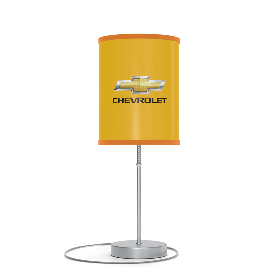 Yellow Chevrolet Lamp on a Stand, US|CA plug™