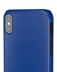 Dark Blue Jaguar Snap Cases™