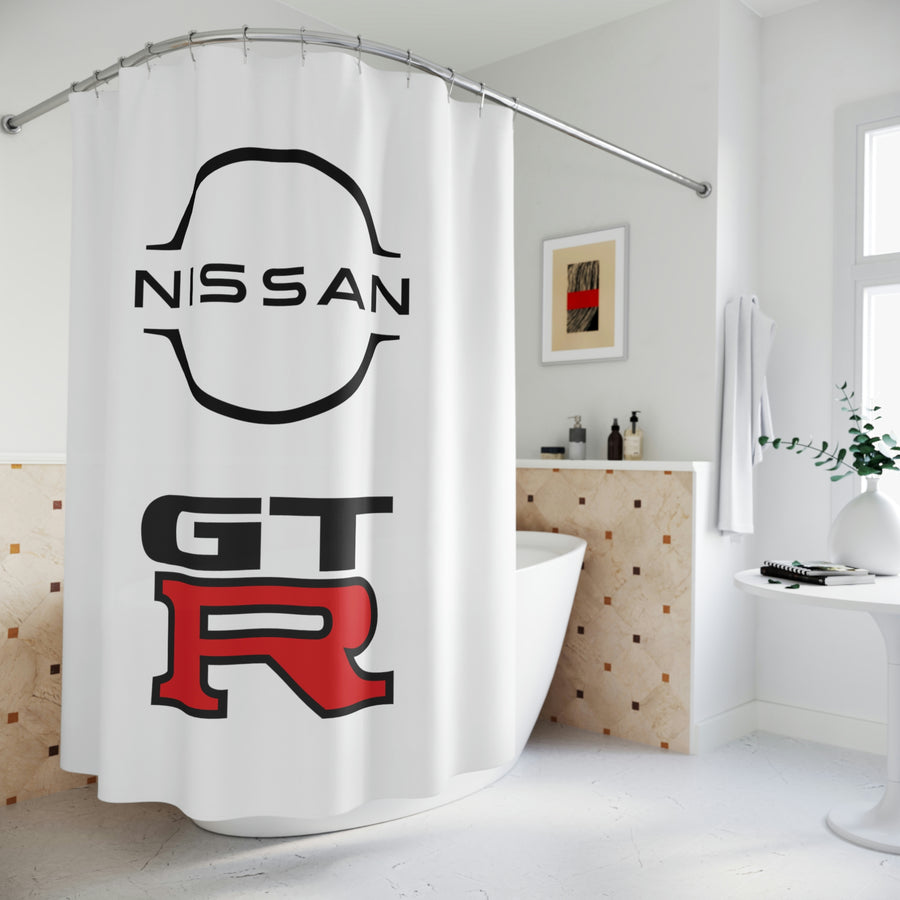 Nissan GTR Polyester Shower Curtain™