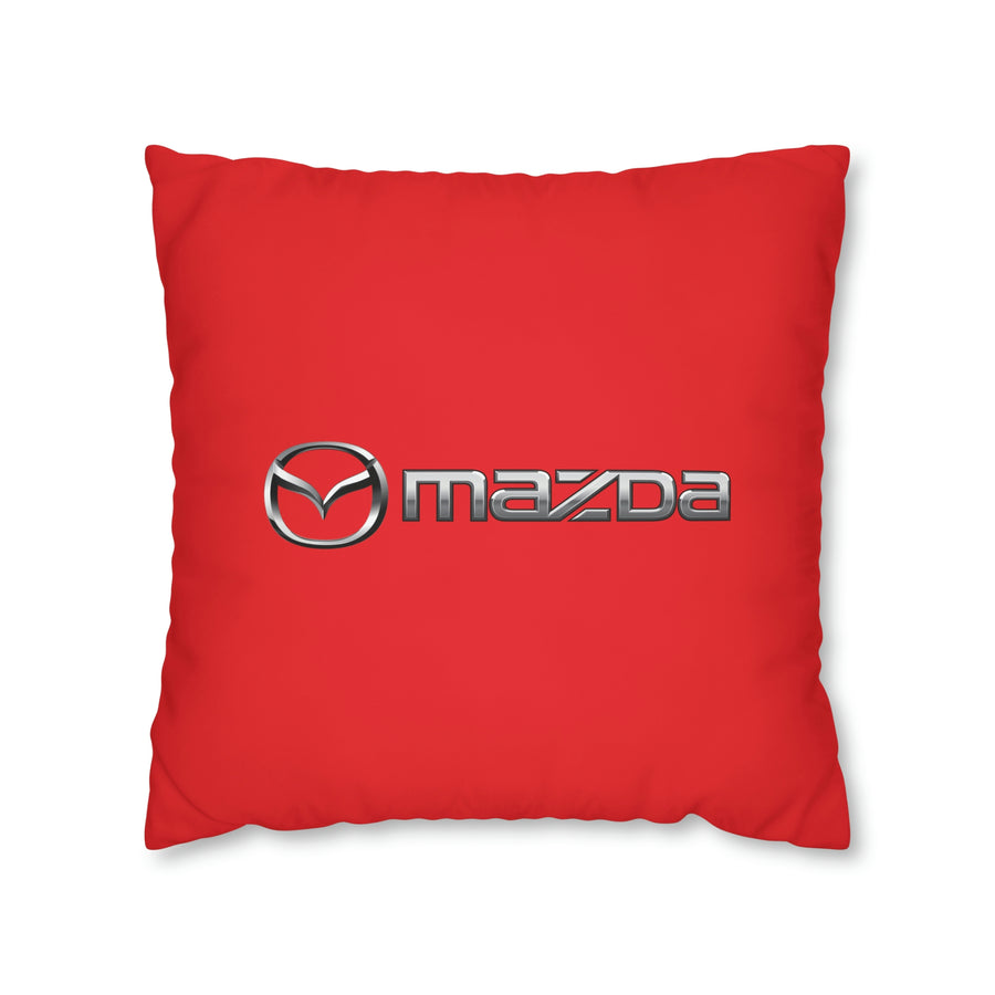 Red Mazda Spun Polyester pillowcase™