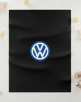 Black Volkswagen Soft Fleece Baby Blanket™