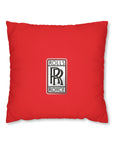 Red Rolls Royce Spun Polyester pillowcase™