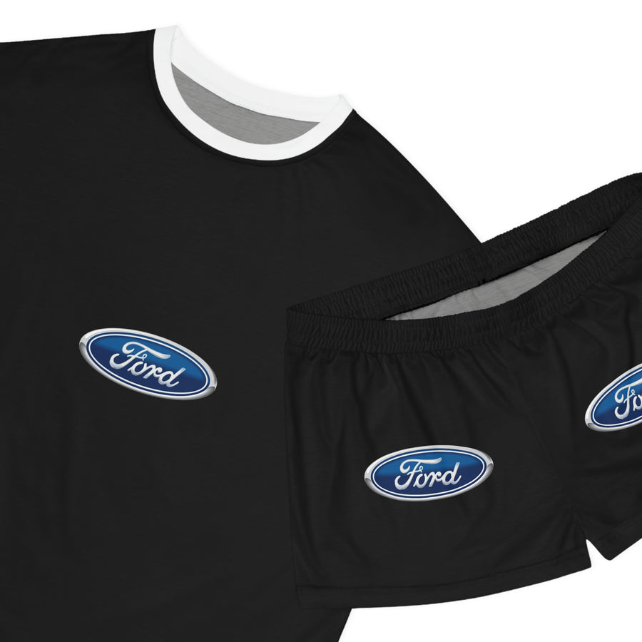 Women's Black Ford Short Pajama Set™