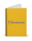 Yellow Mazda Spiral Notebook - Ruled Line™