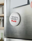 Audi Button Magnet, Round (1 & 10 pcs)™