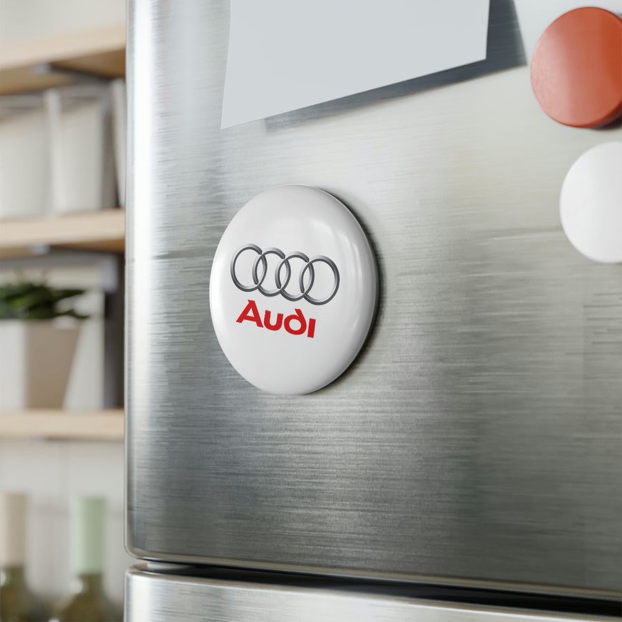 Audi Button Magnet, Round (1 & 10 pcs)™