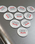 Audi Button Magnet, Round (1 & 10 pcs)™