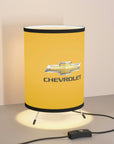 Yellow Chevrolet Tripod Lamp with High-Res Printed Shade, US\CA plug™