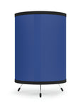 Dark Blue Mitsubishi Tripod Lamp with High-Res Printed Shade, US\CA plug™
