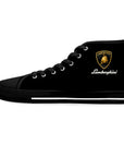 Women's Black Lamborghini High Top Sneakers™