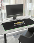 Black Chevrolet LED Gaming Mouse Pad™