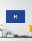 Dark Blue Rolls Royce Acrylic Prints (French Cleat Hanging)™