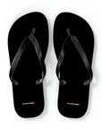 Unisex Black Dodge Flip Flops™