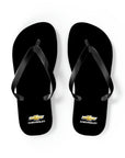 Unisex Black Chevrolet Flip Flops™