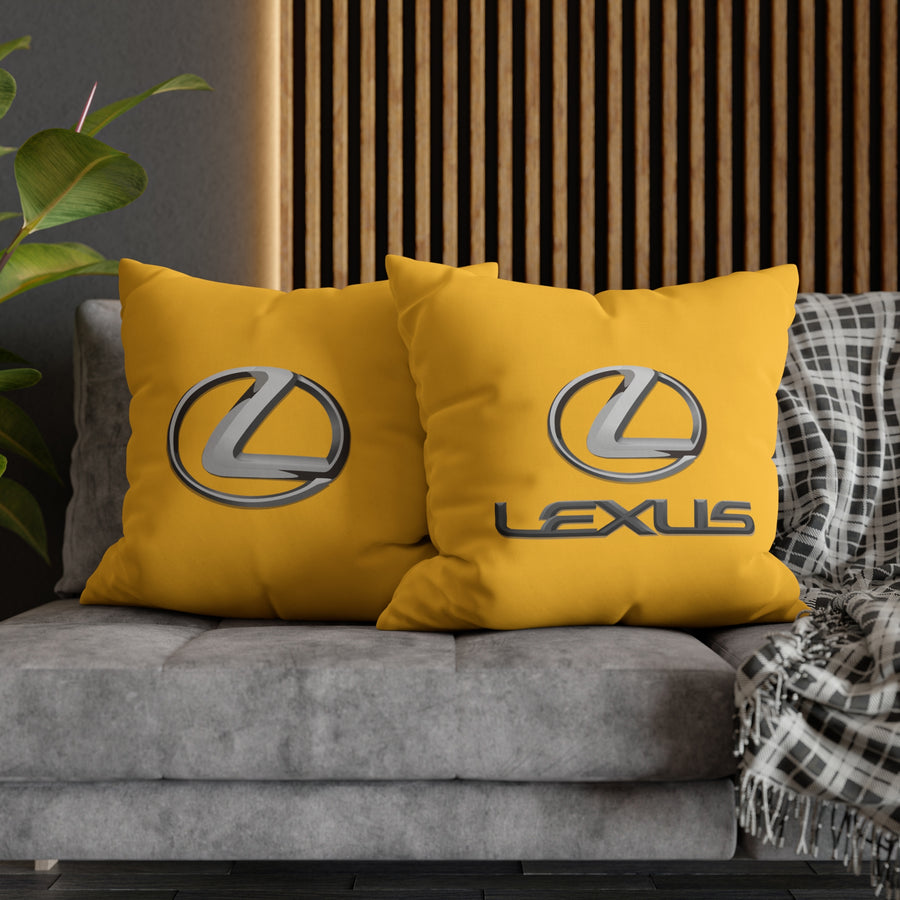 Yellow Lexus Spun Polyester pillowcase™