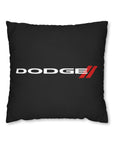 Black Spun Polyester Dodge pillowcase™