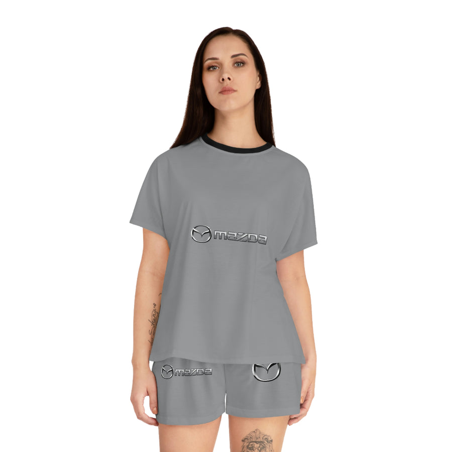 Women's Grey Mazda Short Pajama Set™